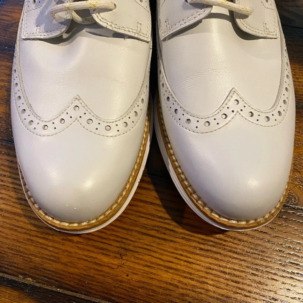 Cole Haan women’s White Golf Shoes Size 8 - Picture 2 of 10